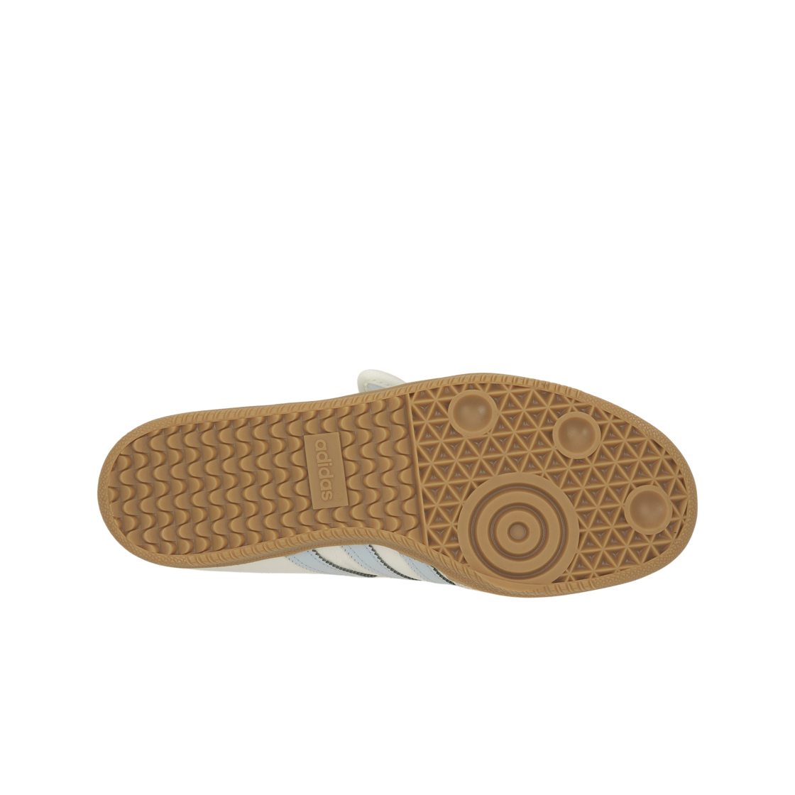 (W) 아디다스 오리지널스 삼바 제인 클라우드 화이트 검((W) Adidas Originals Samba Jane Cloud White Gum) - 2