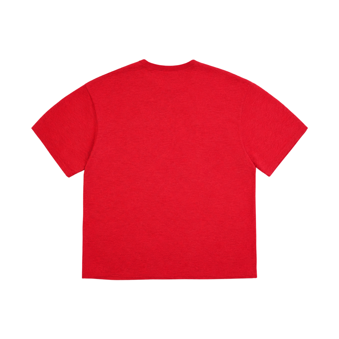 노디 오버도즈 헨리넥 반팔 크롭 티셔츠 레드(NODI Overdose Henley Neck Crop Tee red) - 2