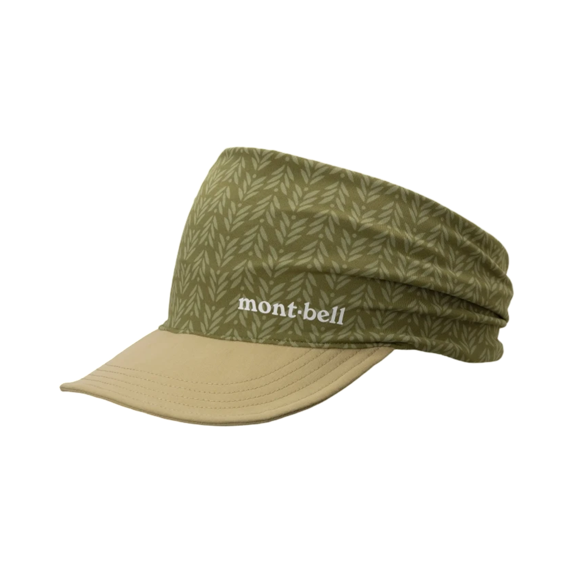 1119147 Montbell Trail Headband with Visor Khaki
