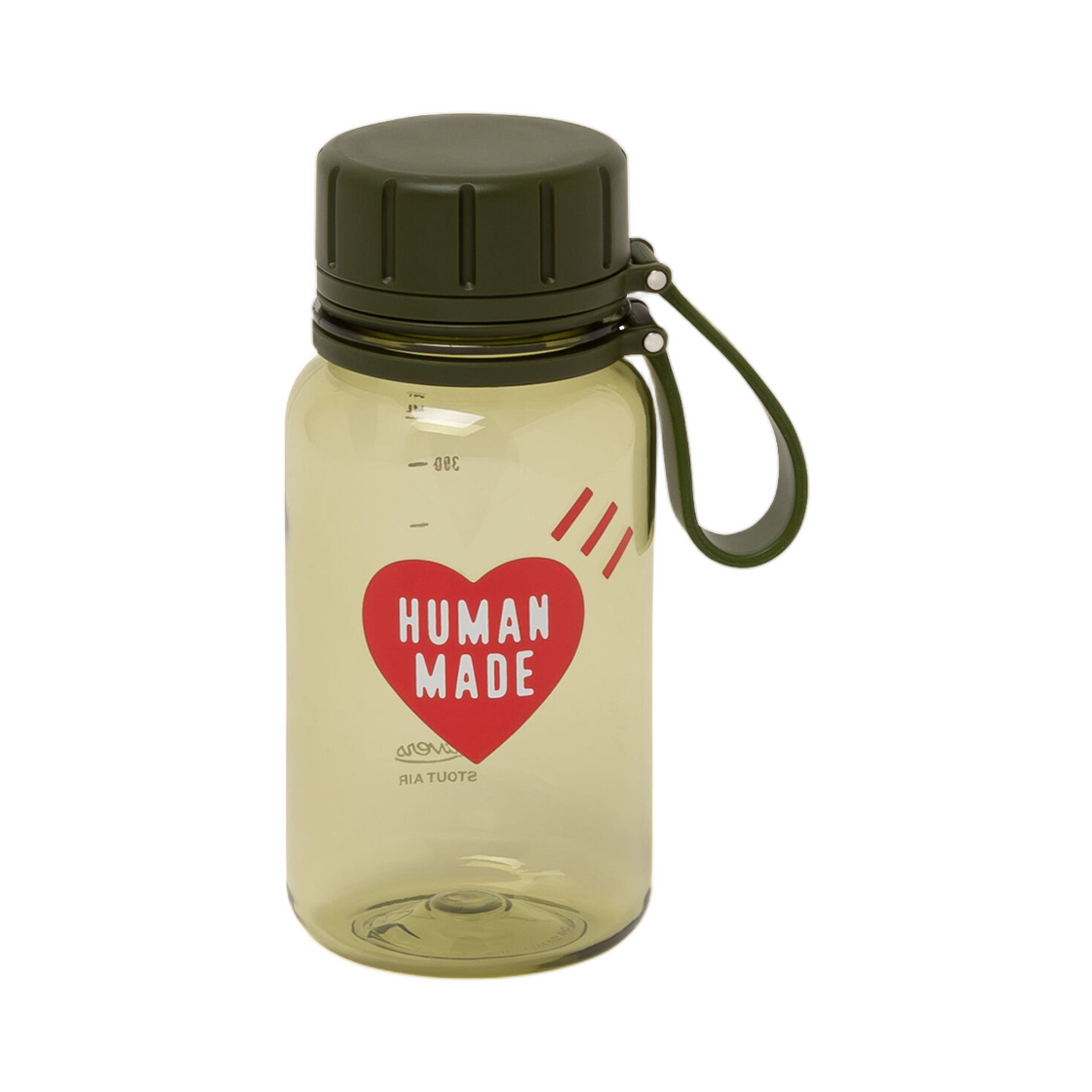 휴먼 메이드 HM 워터 보틀 400ml 올리브 드랩(Human Made HM Water Bottle 400ml Olive Drab)