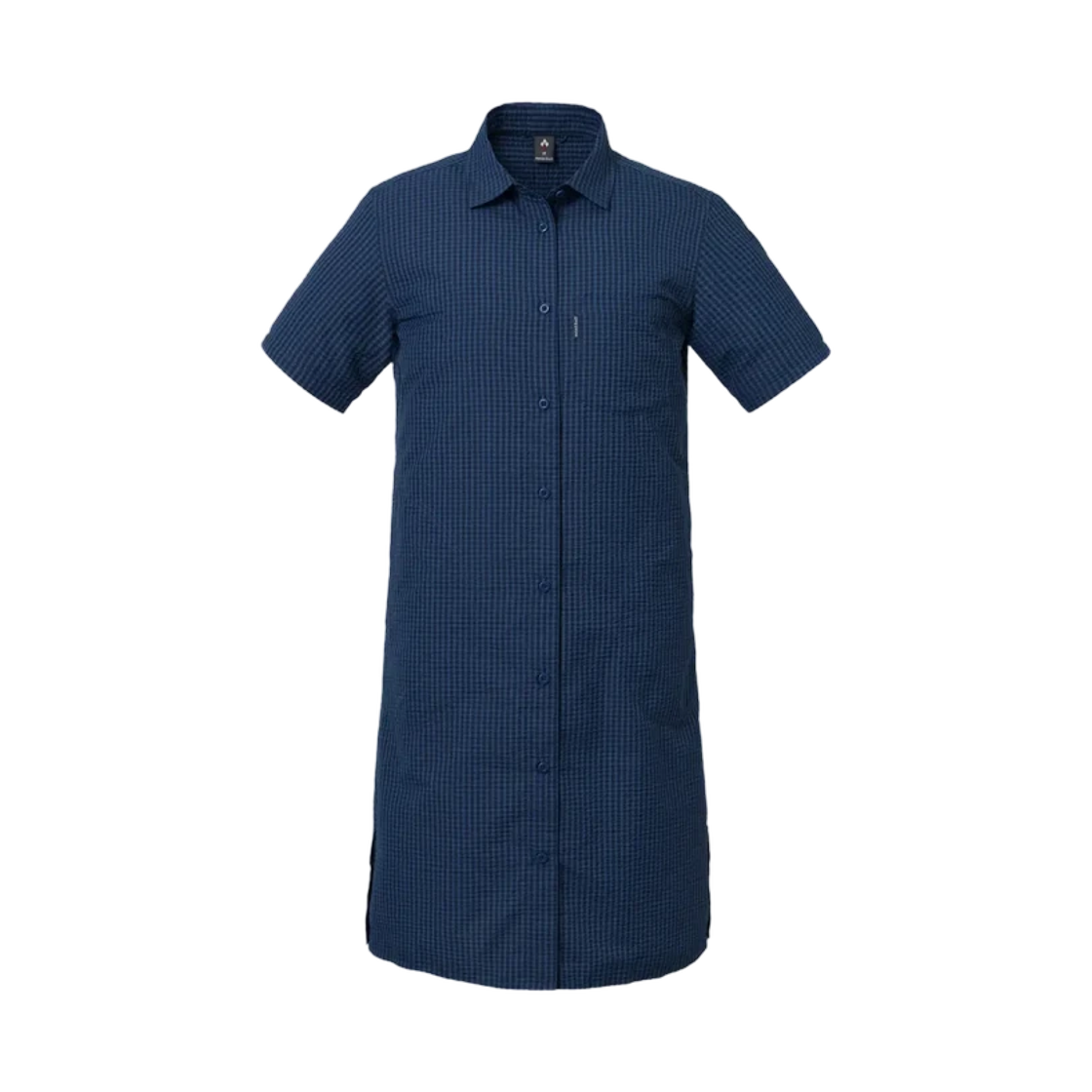 1114682 (W) Montbell Wickron Dry Touch Short Sleeve Dress Navy