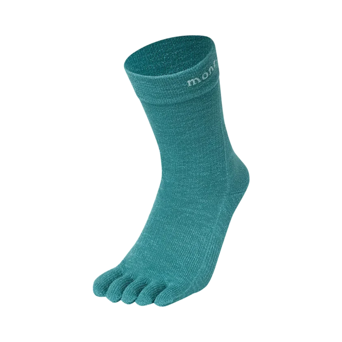 1118877 (W) Montbell Kamico Travel 5-Toe Socks Turquoise