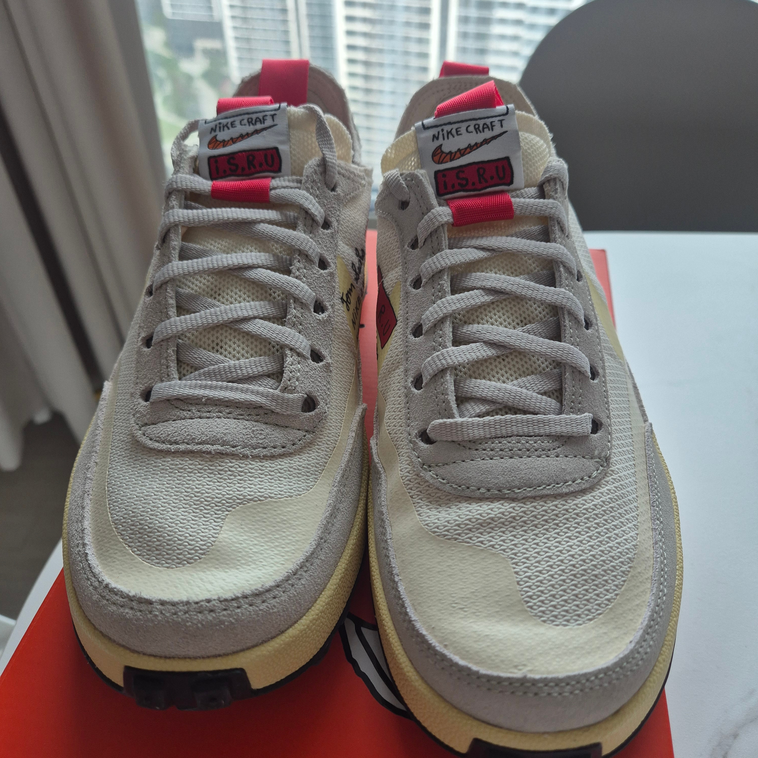 Nike x Tom Sachs General Purpose Shoe Grey Yellow 착용 스타일 - 2
