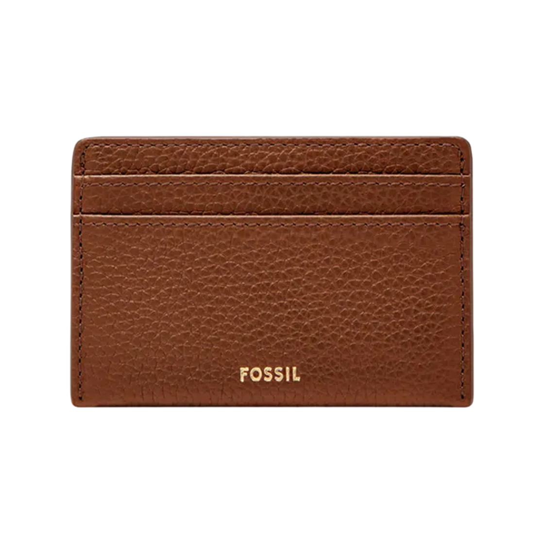 파슬 로건 레더 RFID 카드 케이스 브라운(Fossil Logan Leather RFID Card Case Brown) - 1