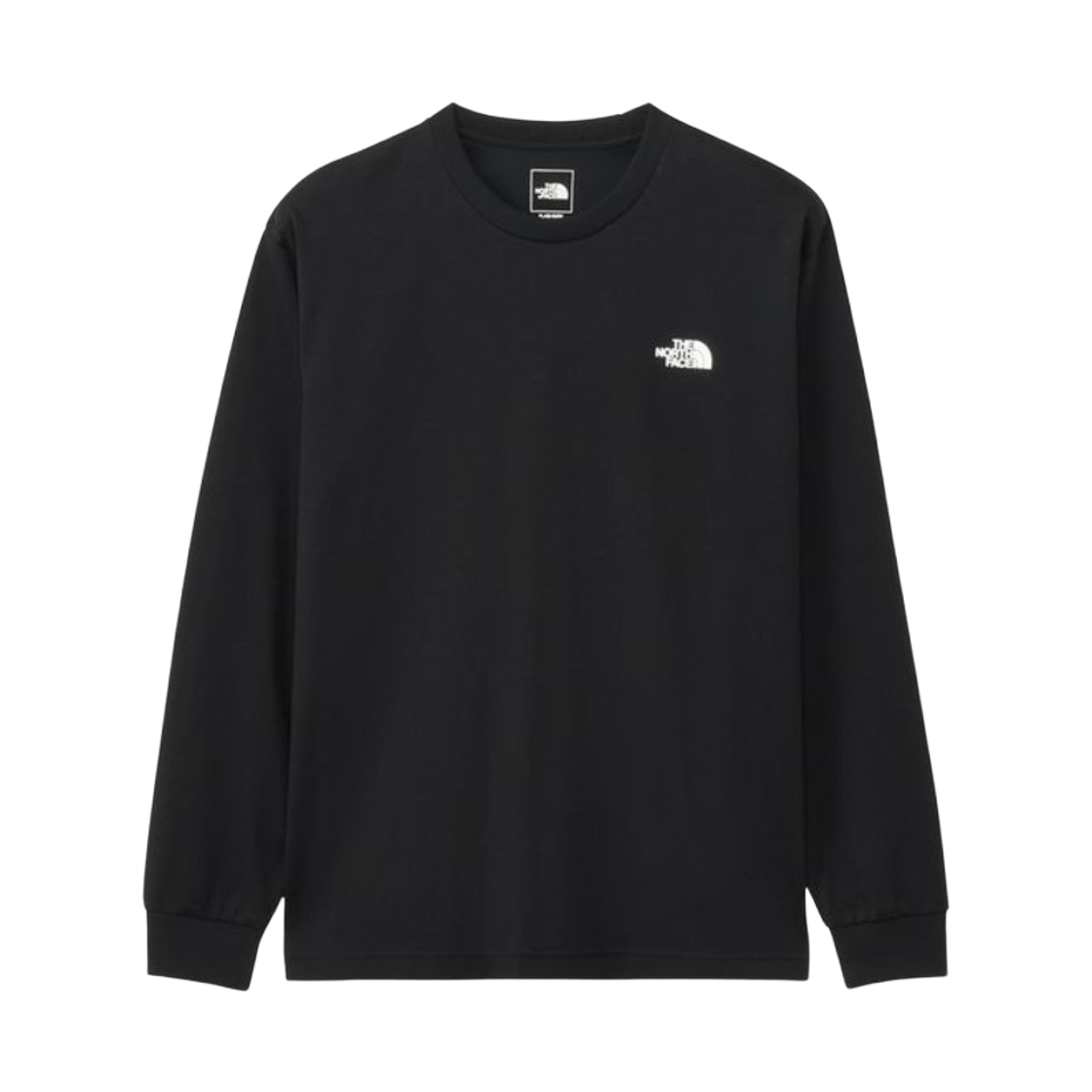 노스페이스 롱슬리브 백 스퀘어 로고 티셔츠 블랙2(The North Face Long Sleeve Back Square Logo T-Shirt Black2) - 2