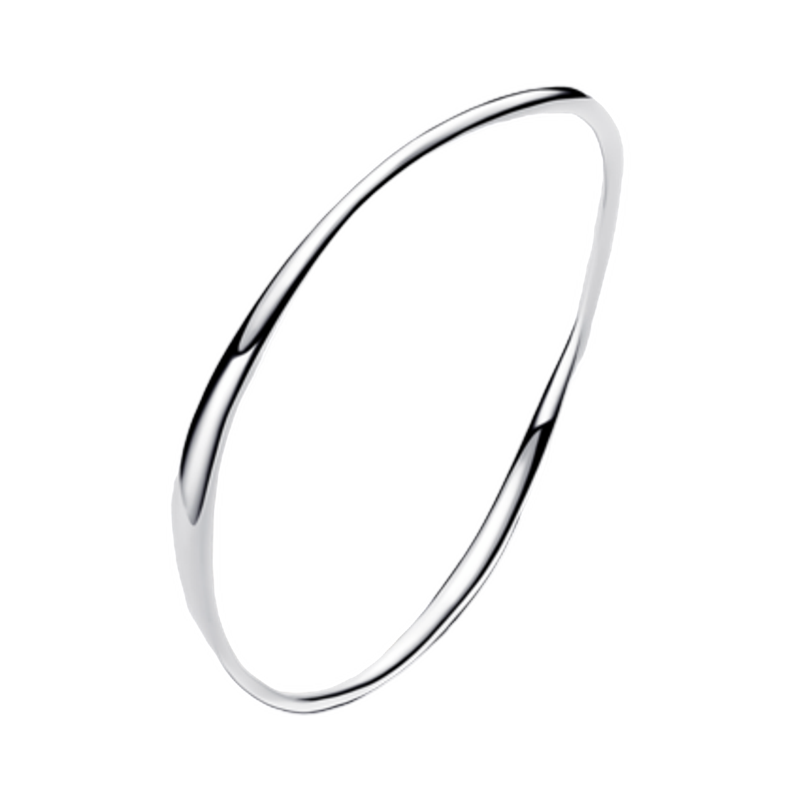 593317C00 (W) Pandora Organically Shaped Bangle Sterling Silver