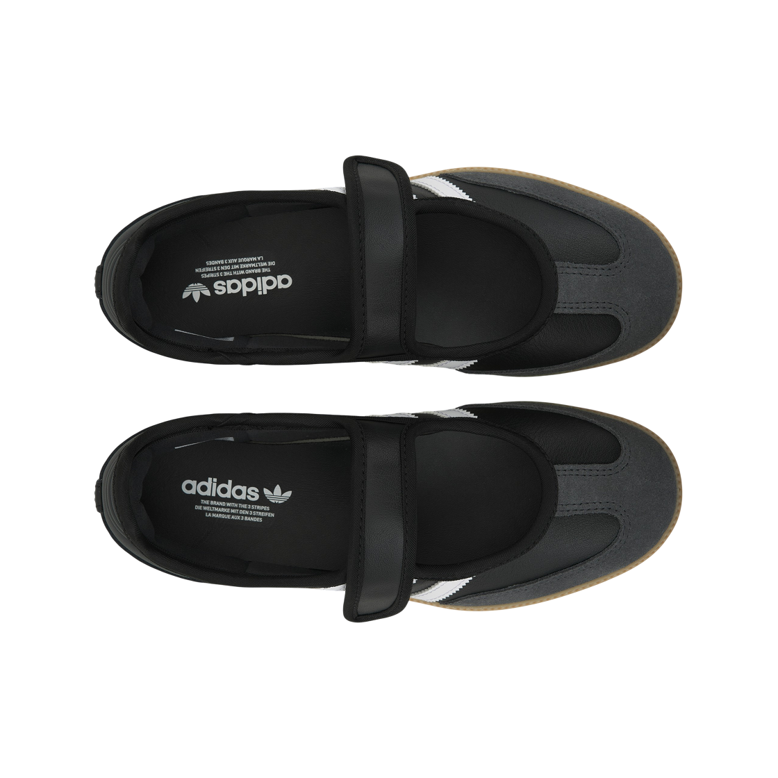 (W) 아디다스 삼바 제인 코어 블랙 카본((W) Adidas Samba Jane Core Black Carbon) - 5