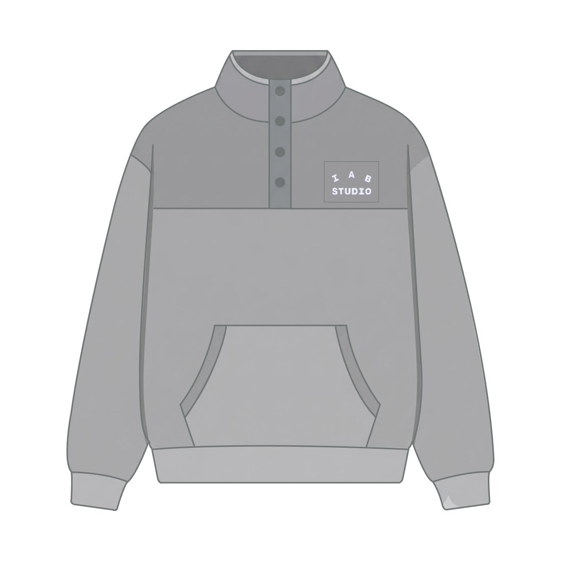 아이앱 스튜디오 플리스 그레이(IAB Studio Fleece Gray) - 1