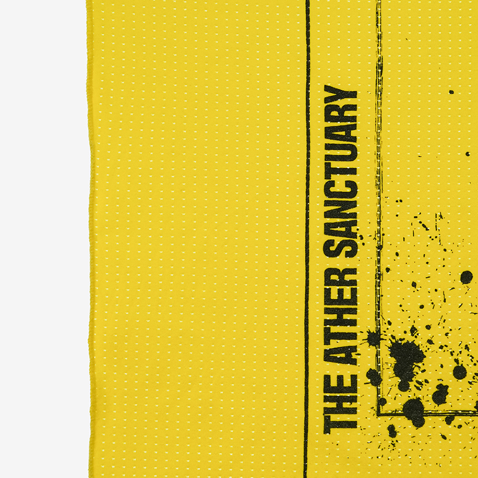 디아더생츄어리 오리진 메쉬 반다나 옐로우(THE ATHER SANCTUARY Origin Mesh Bandana Yellow) - 4