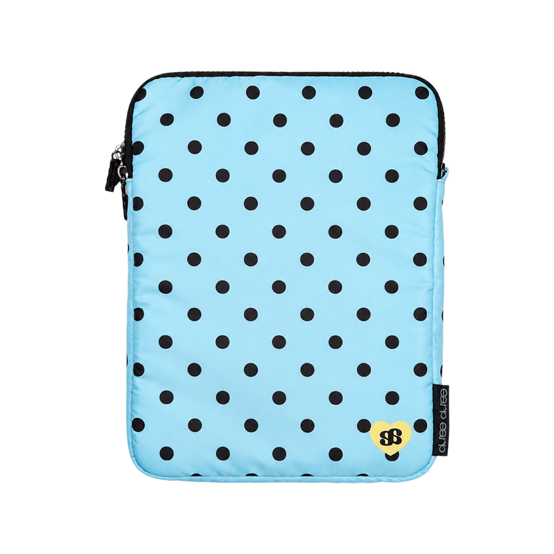 어프어프 베이비 블루 도트 아이패드 파우치 11인치(EARPEARP Baby Blue Dot iPad Pouch 11 Inch)