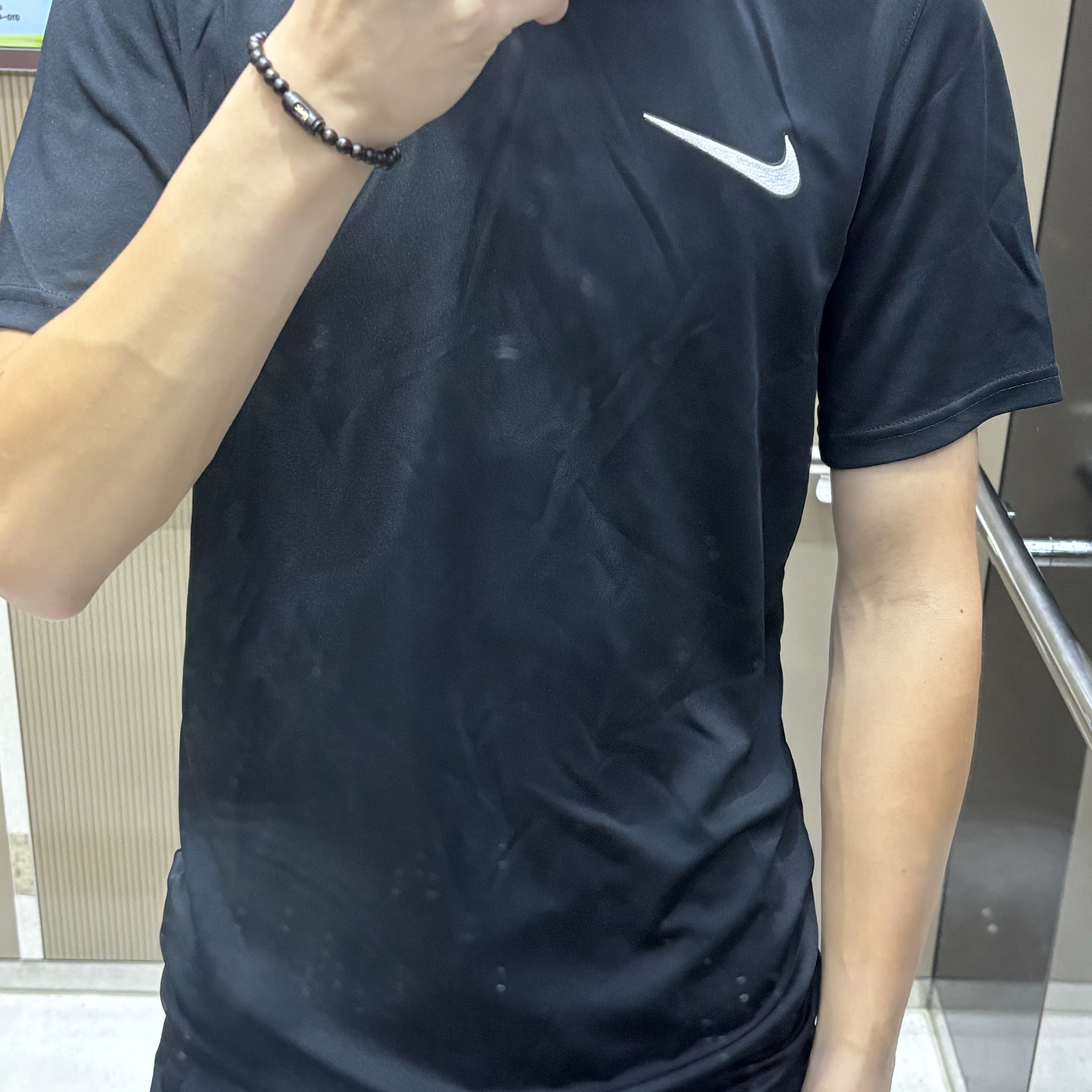 Nike Dri-Fit Park 7 T-Shirt Black 착용 스타일