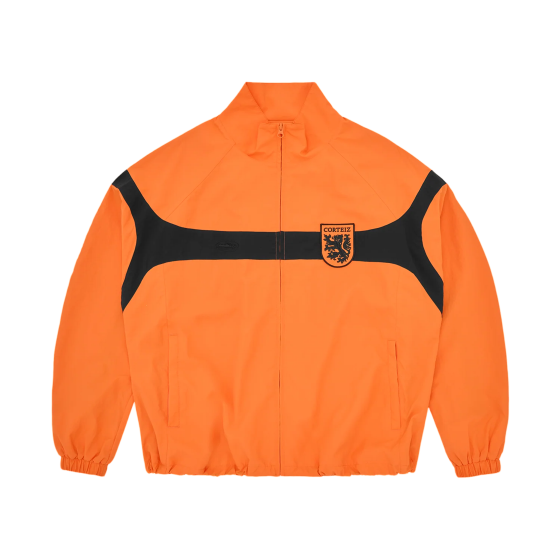 코르테이즈 네덜란드 슈쿠 자켓 오렌지 블랙(Corteiz Netherlands Shuku Jacket Orange Black)
