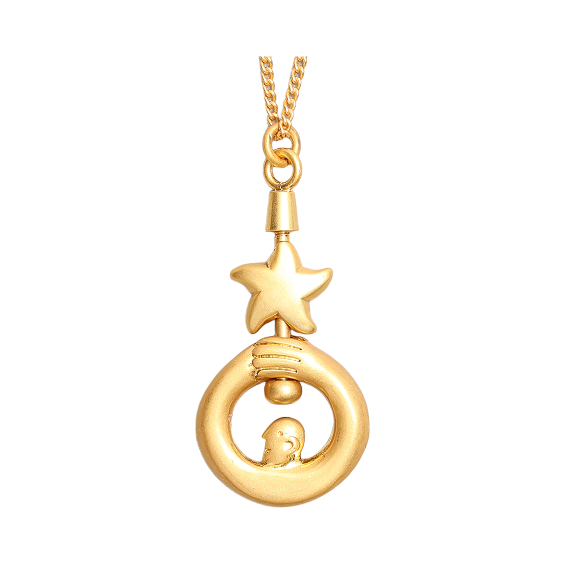 토우토우아카이브 필라르 가디언 목걸이 골드(TOWTOW.ARCHIVE Pilar Guardian Necklace Gold) - 2