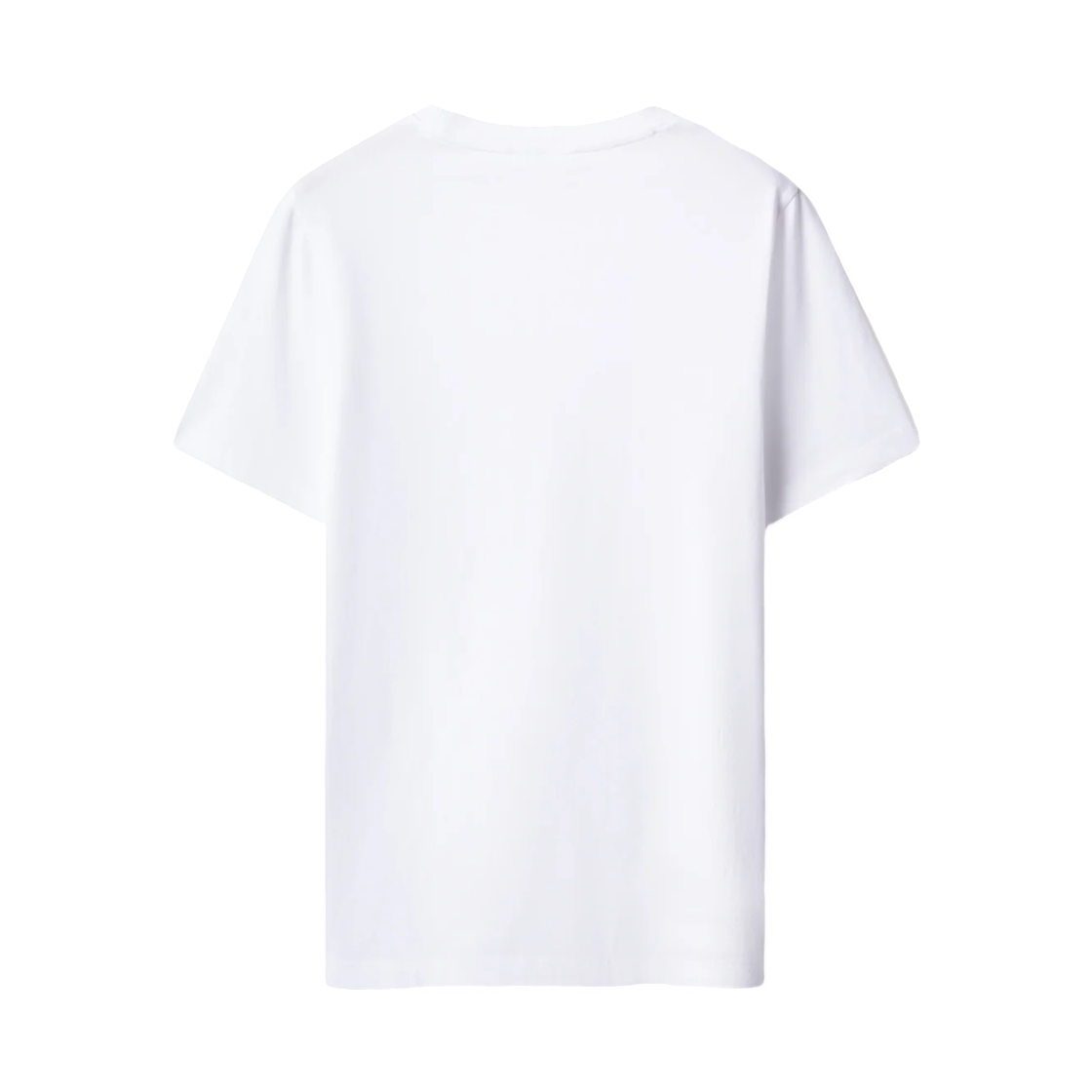 (W) 메종 키츠네 위켄드 폭스 레귤러 티셔츠 화이트((W) Maison Kitsune Weekend Fox Regular T-Shirt White) - 2
