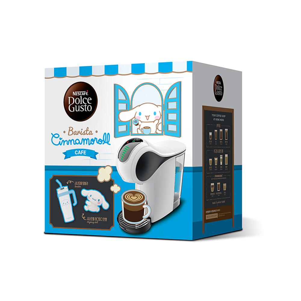 돌체구스토 캡슐 커피머신 산리오 시나모롤 한정 패키지(Genio S Touch Sanrio collabo pack) - 6