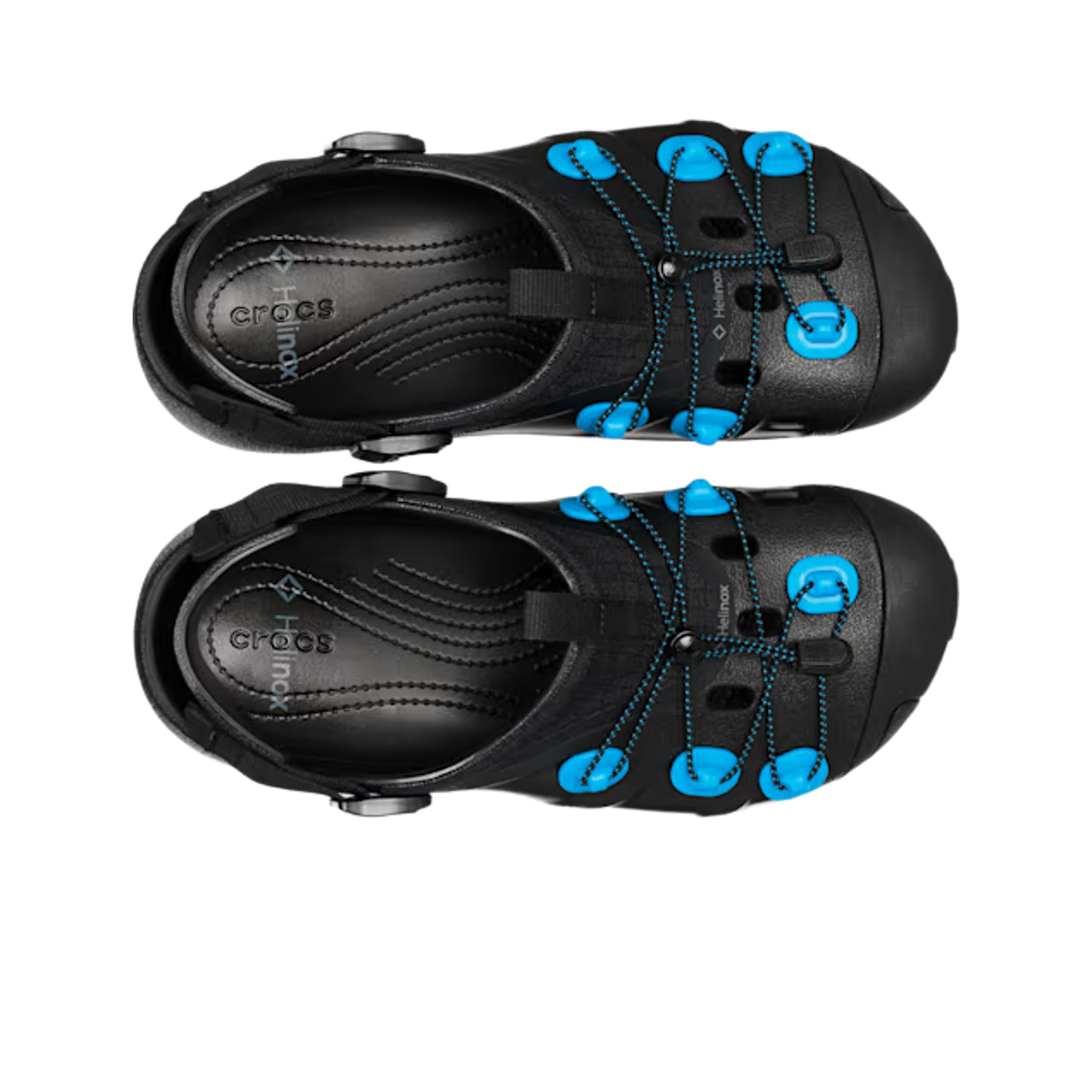 크록스 x 헬리녹스 퀵 트레일 클로그 블랙(Crocs x Helinox Quick Trail Clog Black) - 2