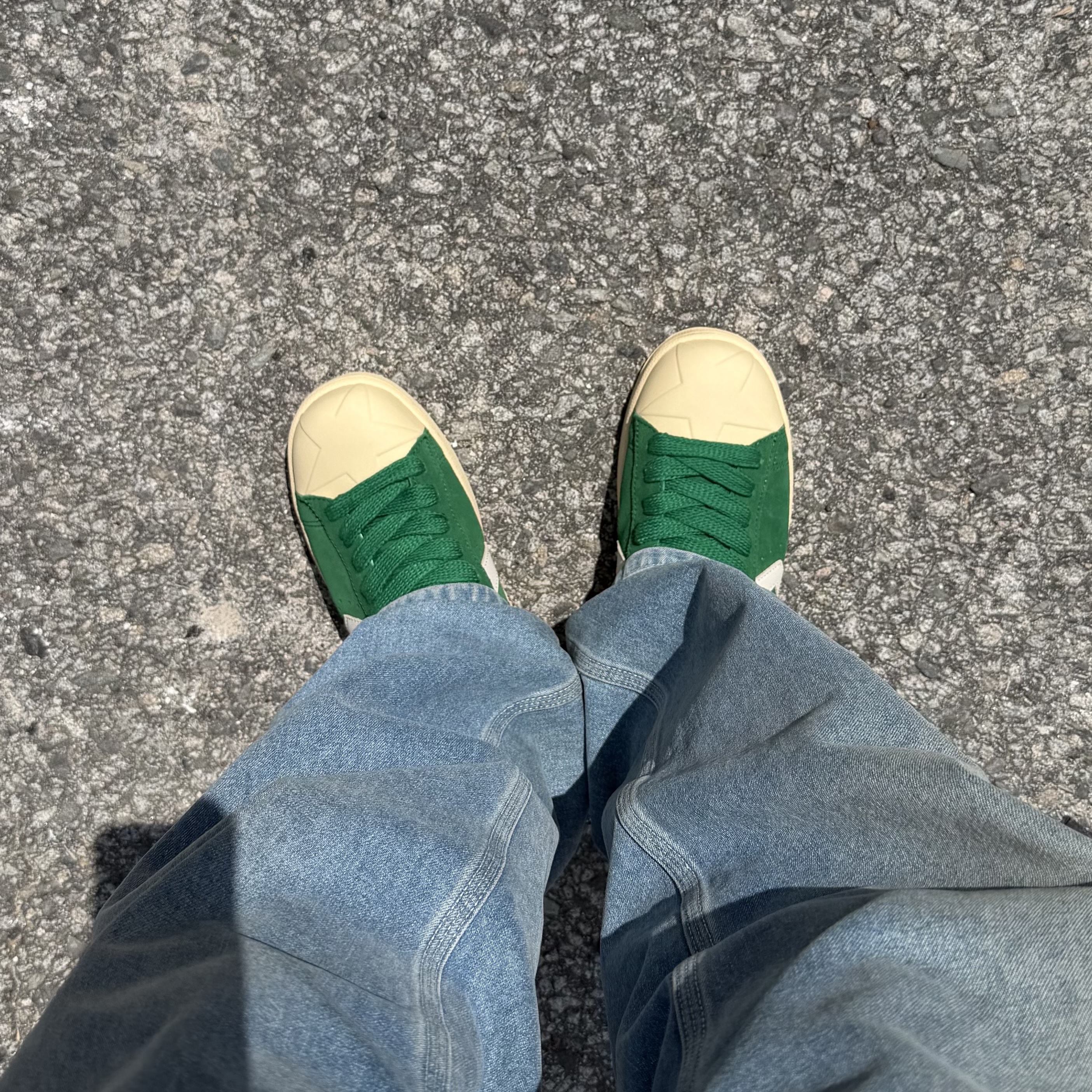 Converse x Golf Le Fleur 1908 Pro Leather Amazon Banana Crepe 착용 스타일