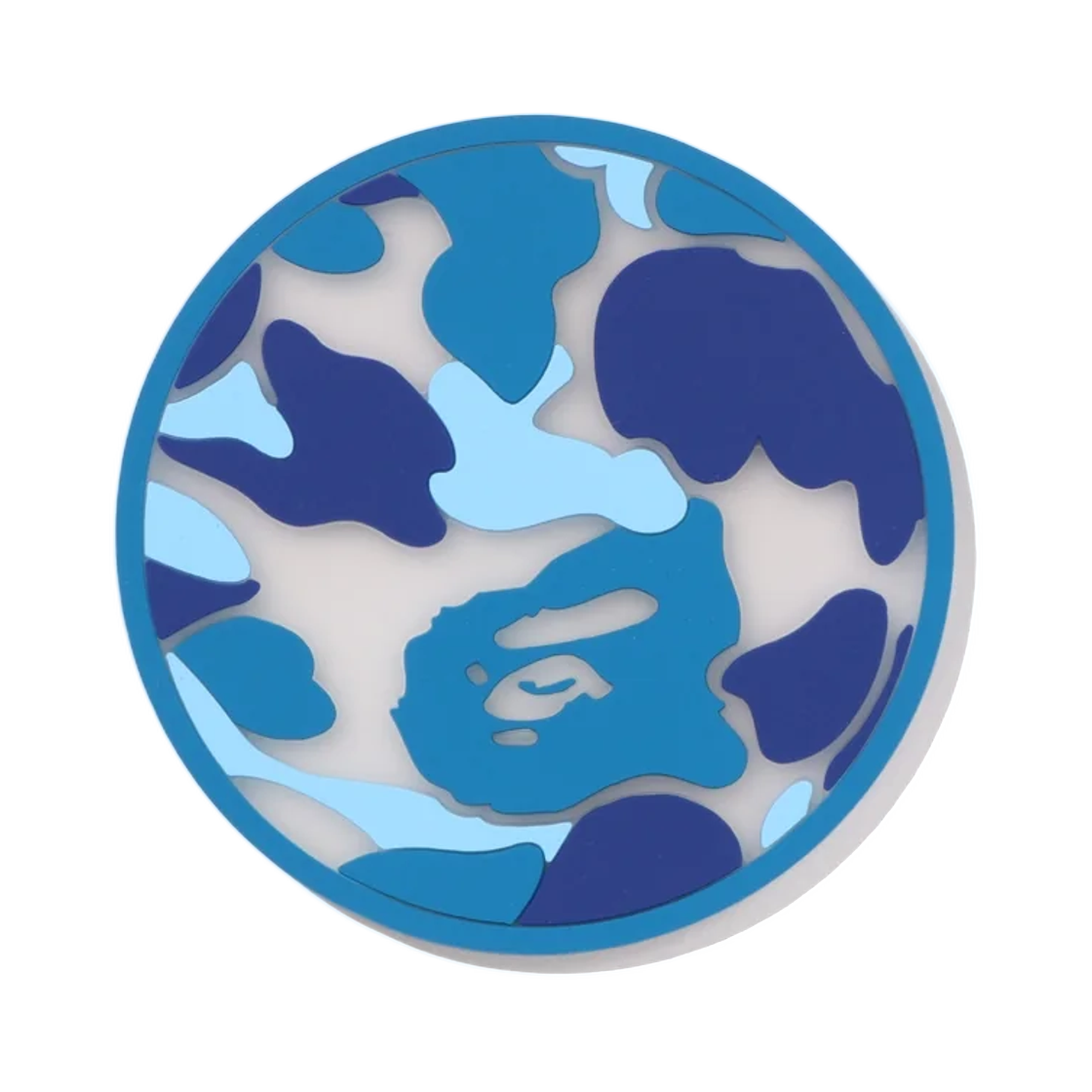 베이프 ABC 카모 반투명 코스터 블루(BAPE ABC Camo Translucent Coaster Blue)