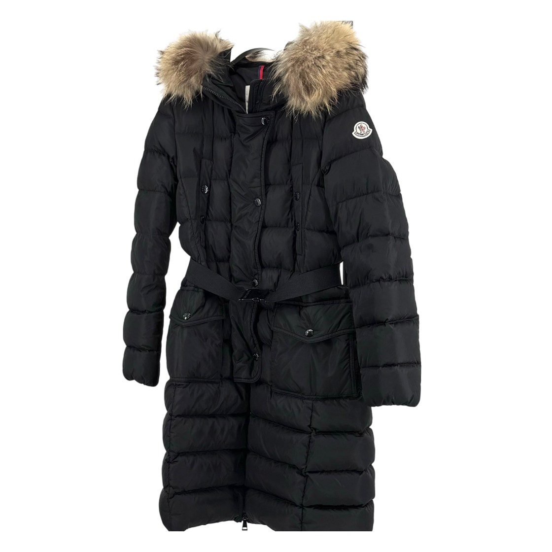 ITT6V77Q3WCP Moncler Chloe Women Long Down Jacket Black