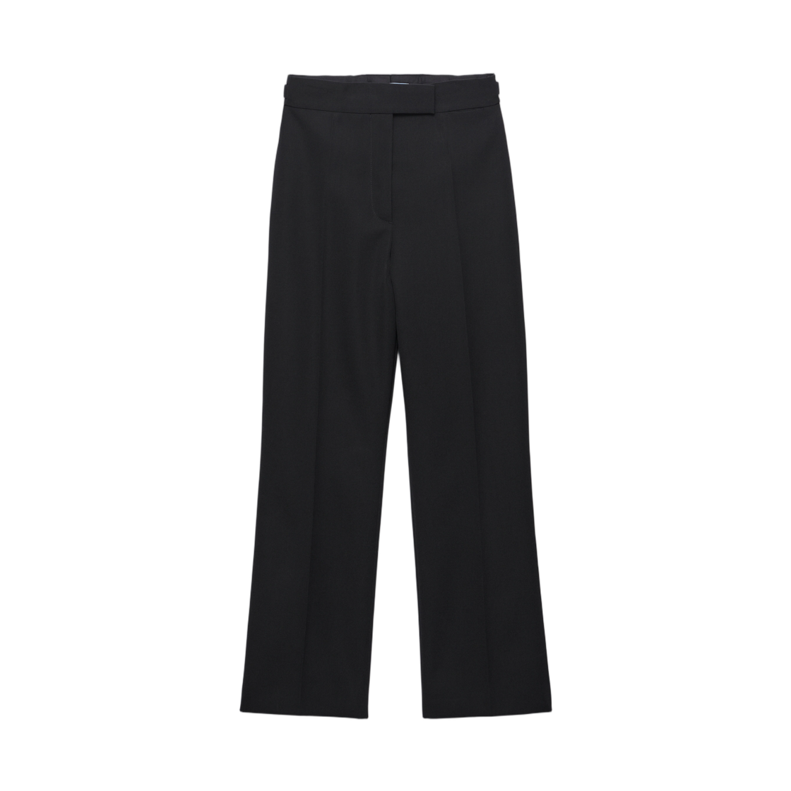 P269KG-6114-F0002 (W) Prada Compact Gabardine Pants Black