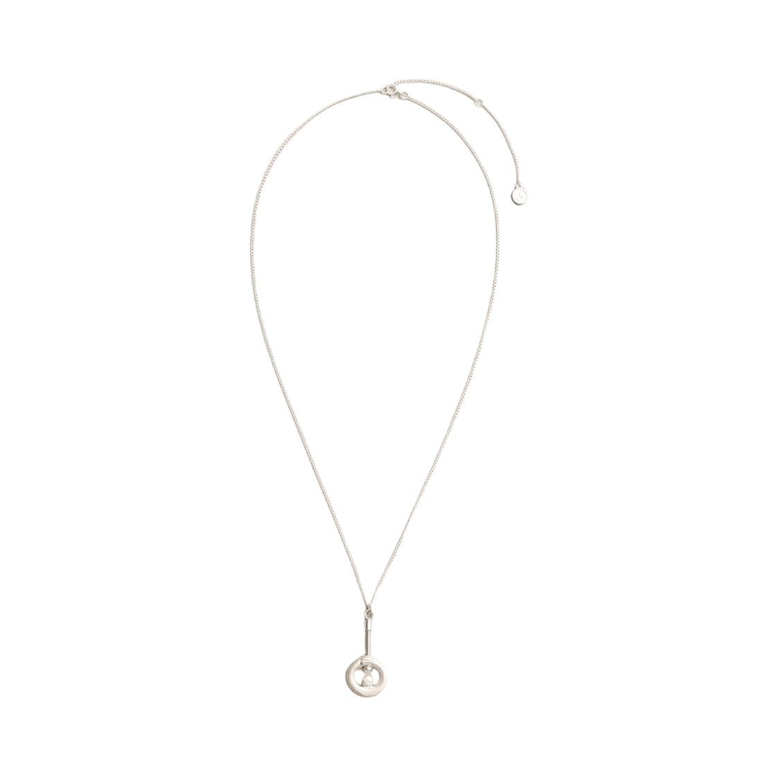 토우토우아카이브 필라르 가디언 목걸이 실버(TOWTOW.ARCHIVE Pilar Guardian Necklace Silver) - 5