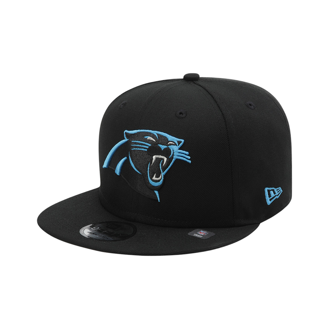 뉴에라 NFL 캐롤라이나 팬서스 베이직 스냅백 블랙(New Era NFL Carolina Panthers Basic Snapback Black)