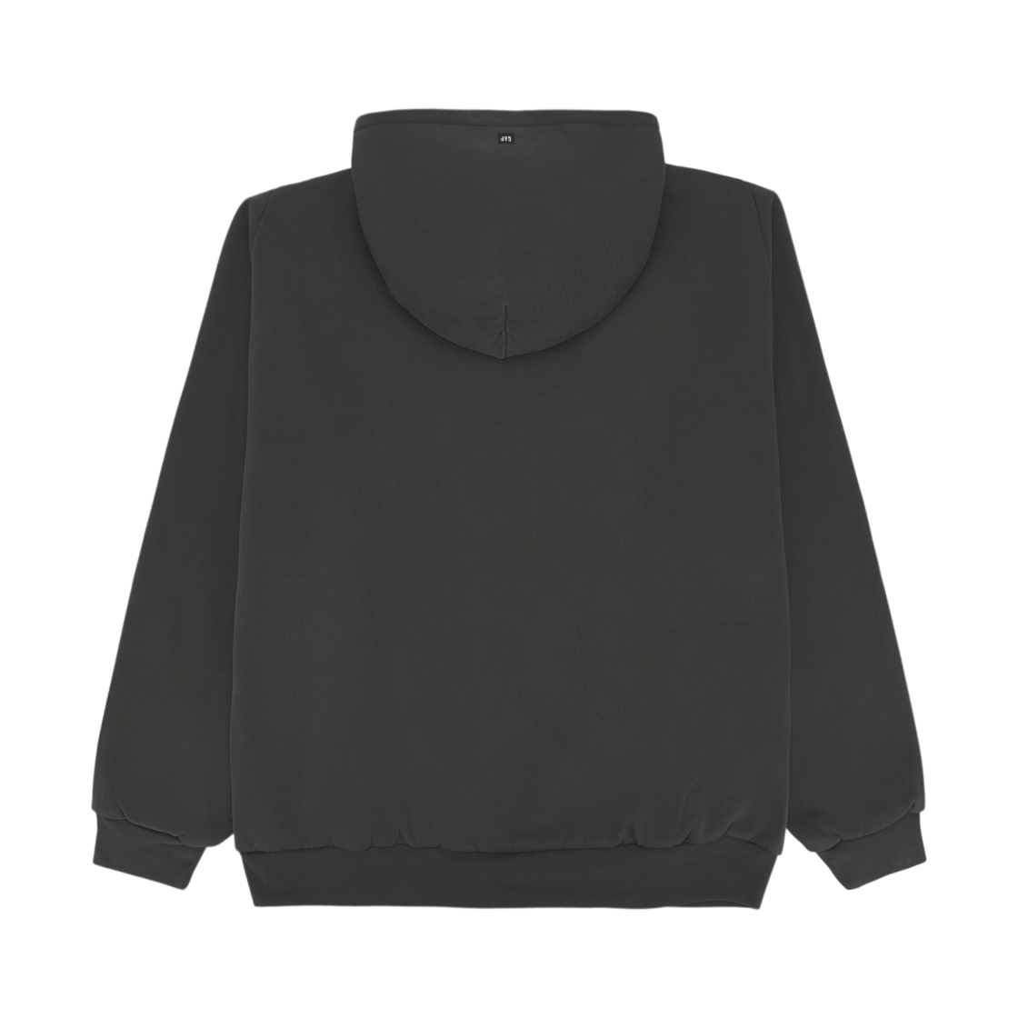 이지 갭 로고 슈렁큰 후드 블랙(Yeezy Gap Logo Shrunken Hoodie Black) - 2