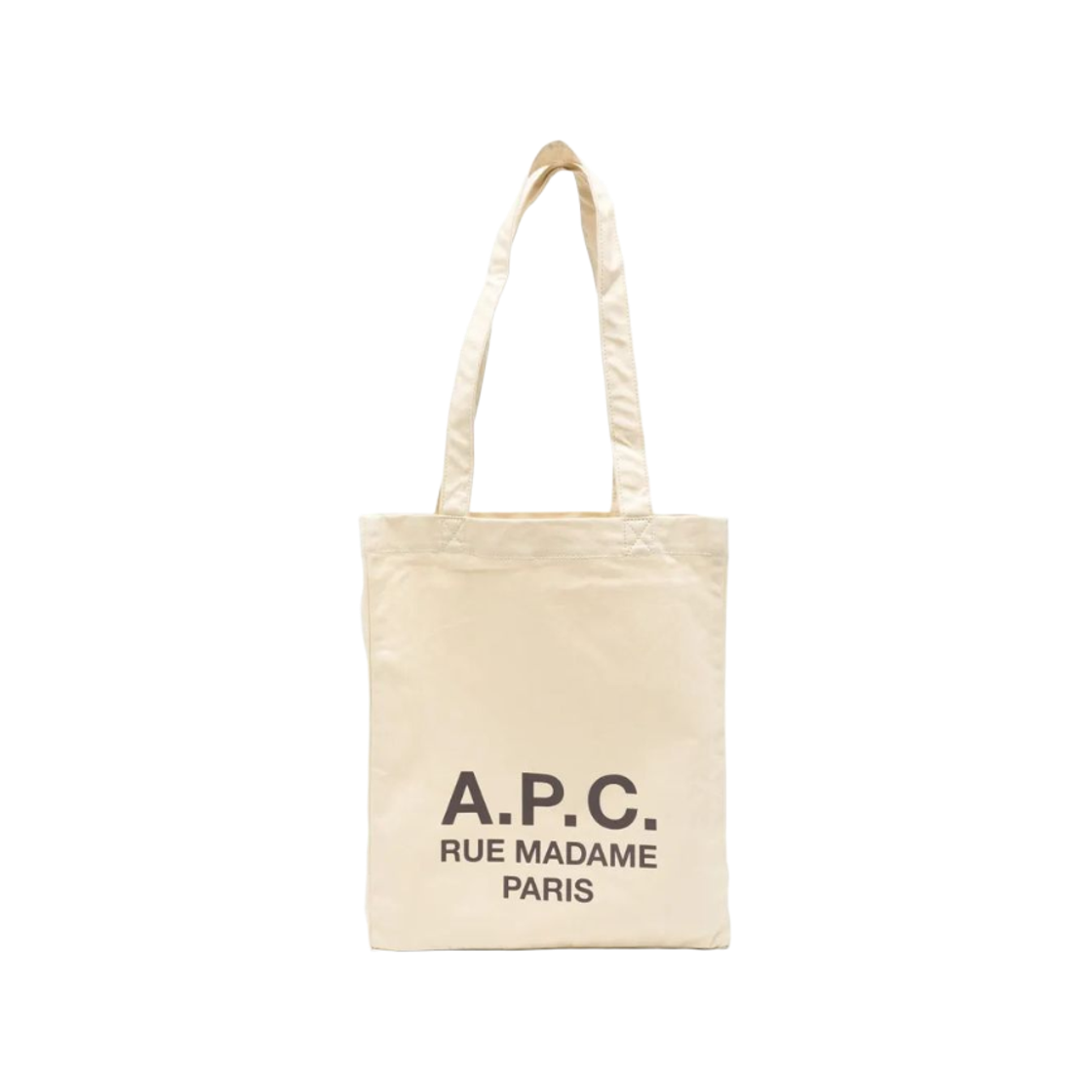COHMN-M67064-BAD A.P.C. Lou Rue 2.0 Tote Bag Beige Naturel