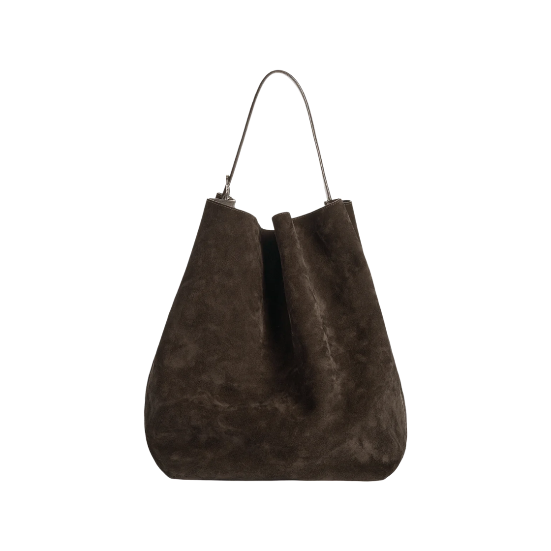 토템 벨티드 스웨이드 토트백 브라운(Toteme Belted Suede Tote Bag Brown) - 1