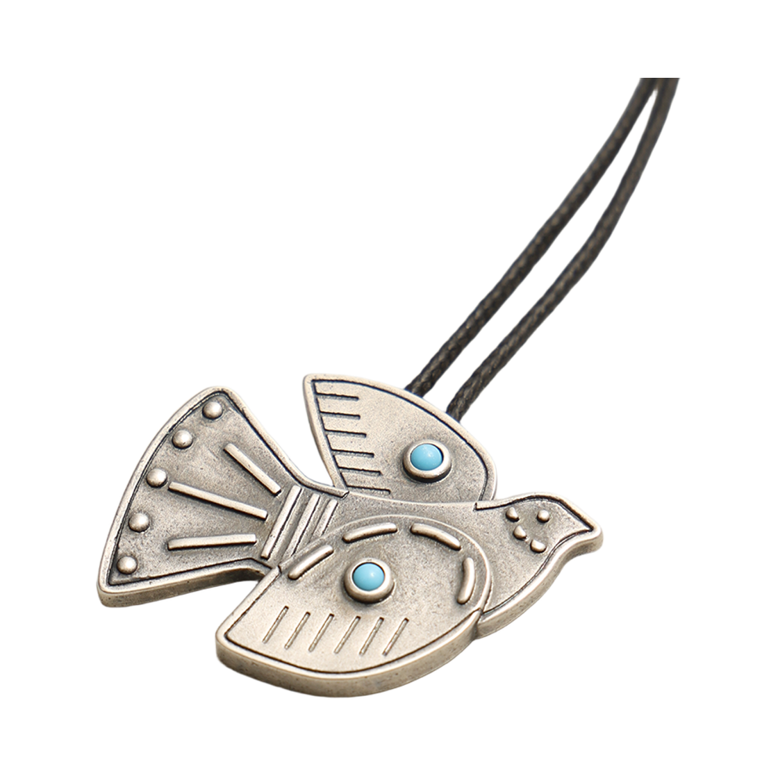 토우토우아카이브 피젼 타이 목걸이 실버 버니시(TOWTOW.ARCHIVE Pigeon Tie Necklace Silver Burnish) - 4