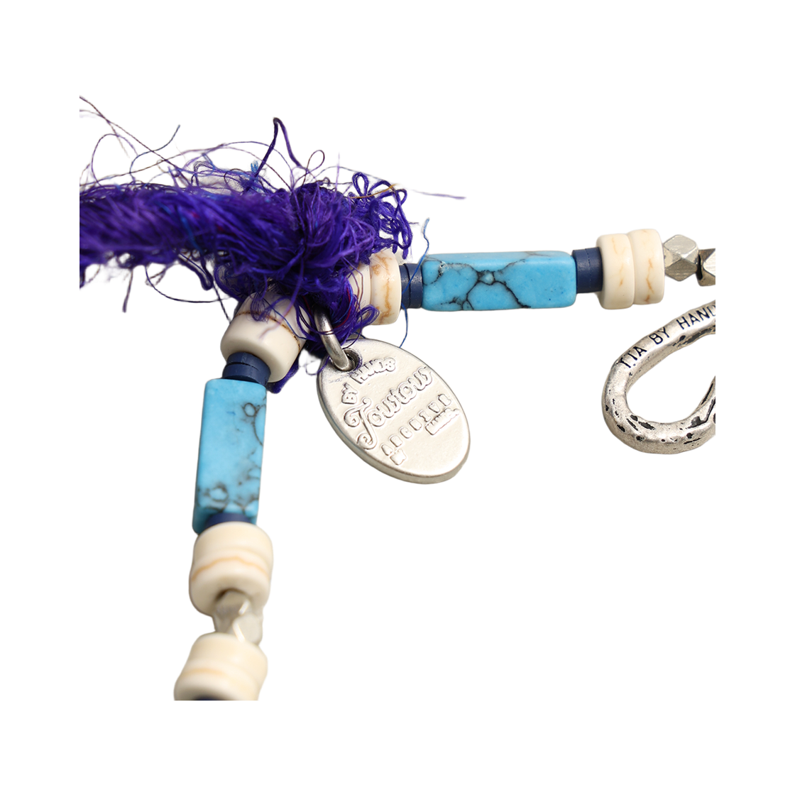 토우토우아카이브 리추얼 후크 팔찌 터쿼이즈(TOWTOW.ARCHIVE Ritual Hook Bracelet Turquoise) - 3