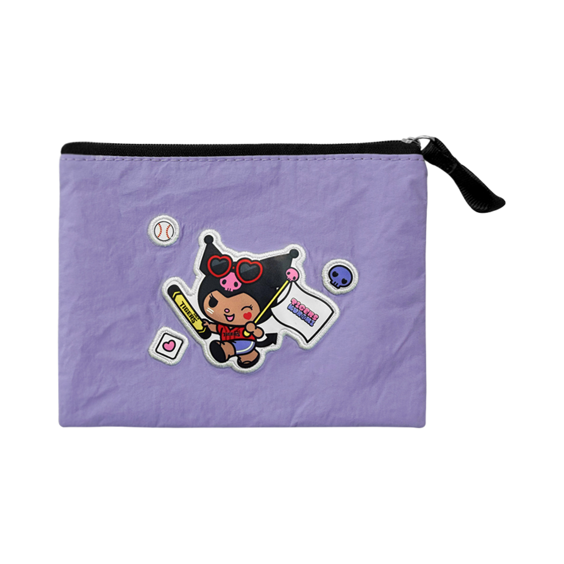 기아 타이거즈 x 쿠로미 파우치 퍼플(Kia Tigers x Kuromi Pouch Purple)