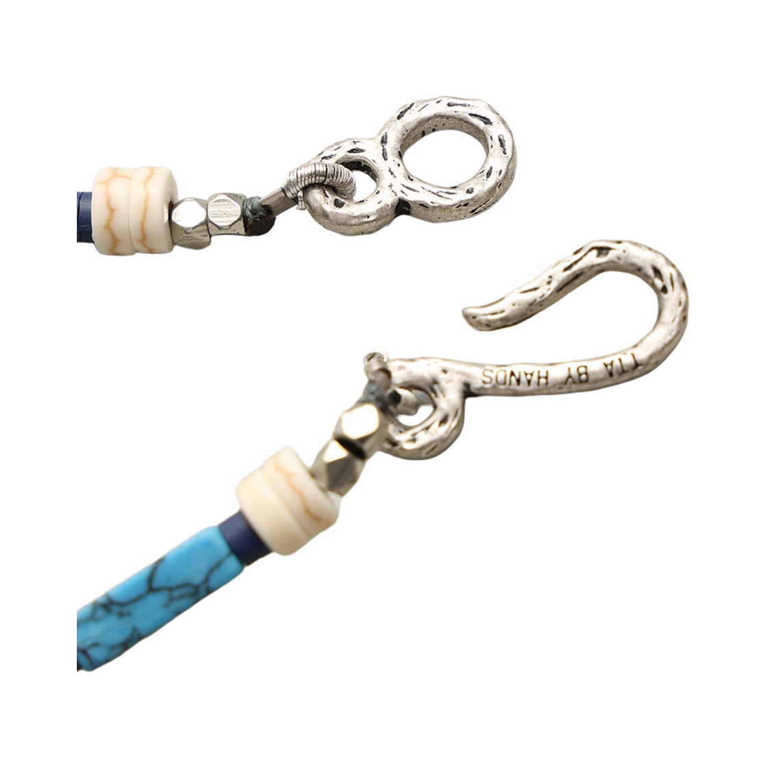 토우토우아카이브 리추얼 후크 팔찌 터쿼이즈(TOWTOW.ARCHIVE Ritual Hook Bracelet Turquoise) - 4