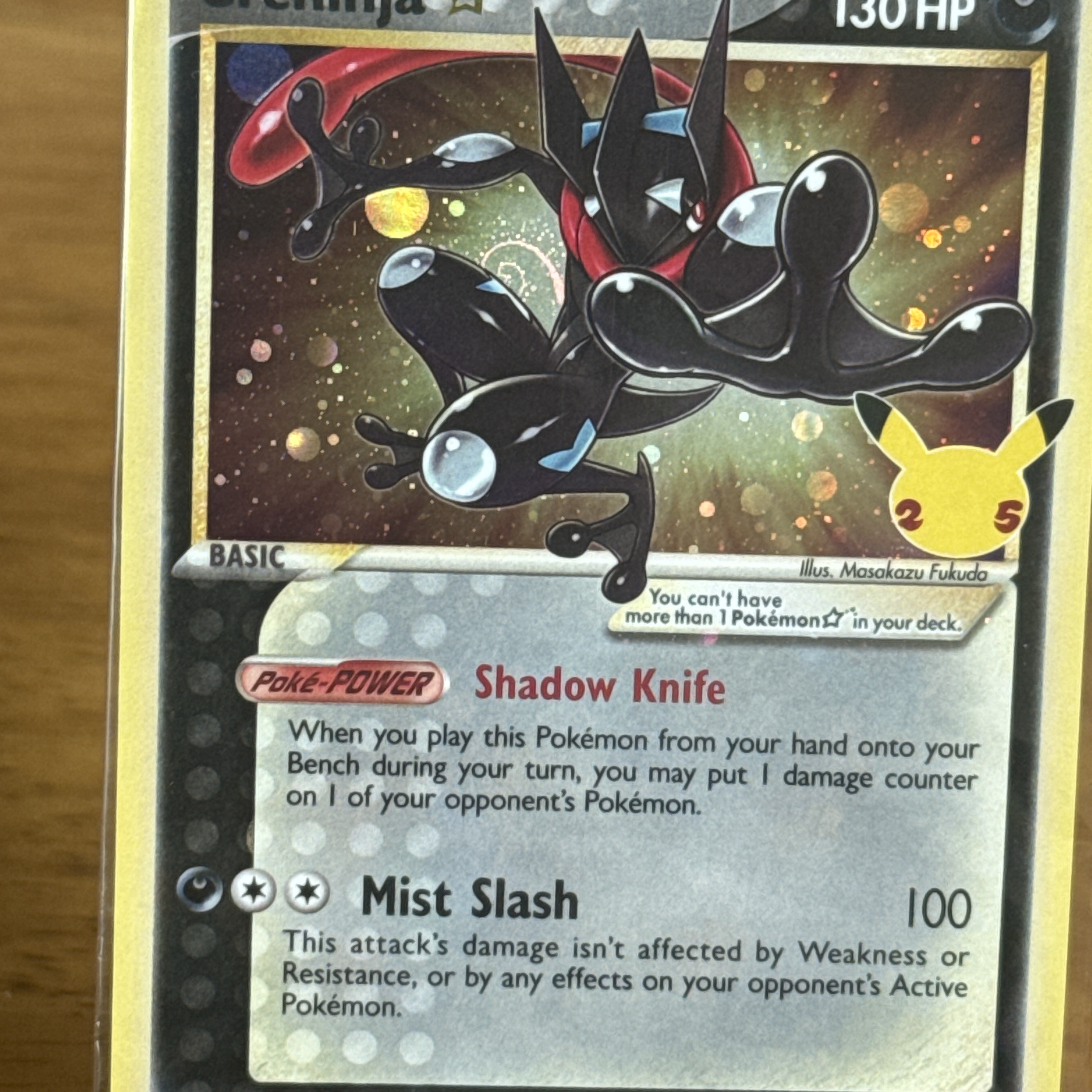 Pokemon TCG Greninja P Sword & Shield Promos (English Ver.) 착용 스타일