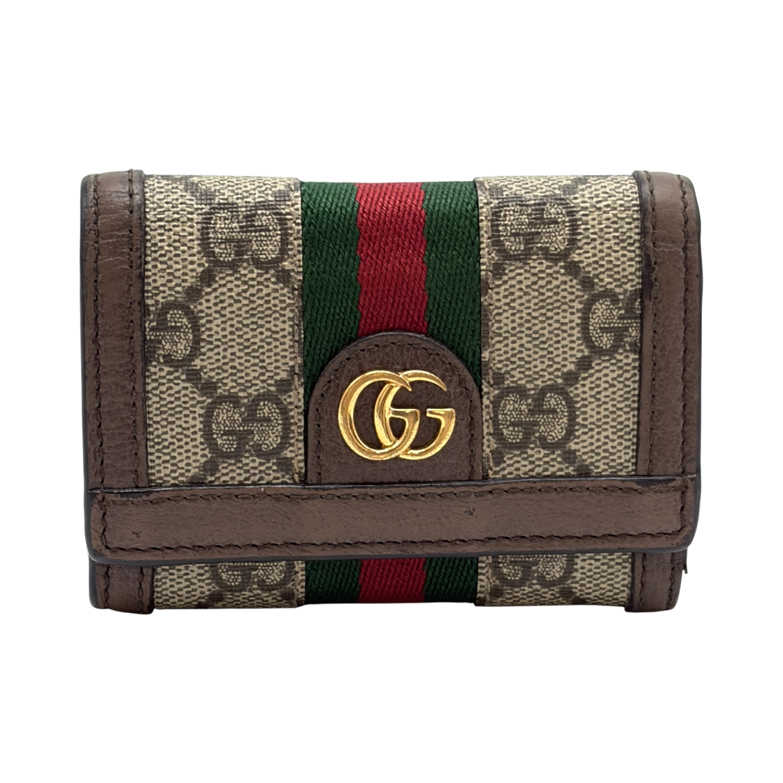 ITBC8APBRC7E Gucci Ophidia GG Supreme Card Holder