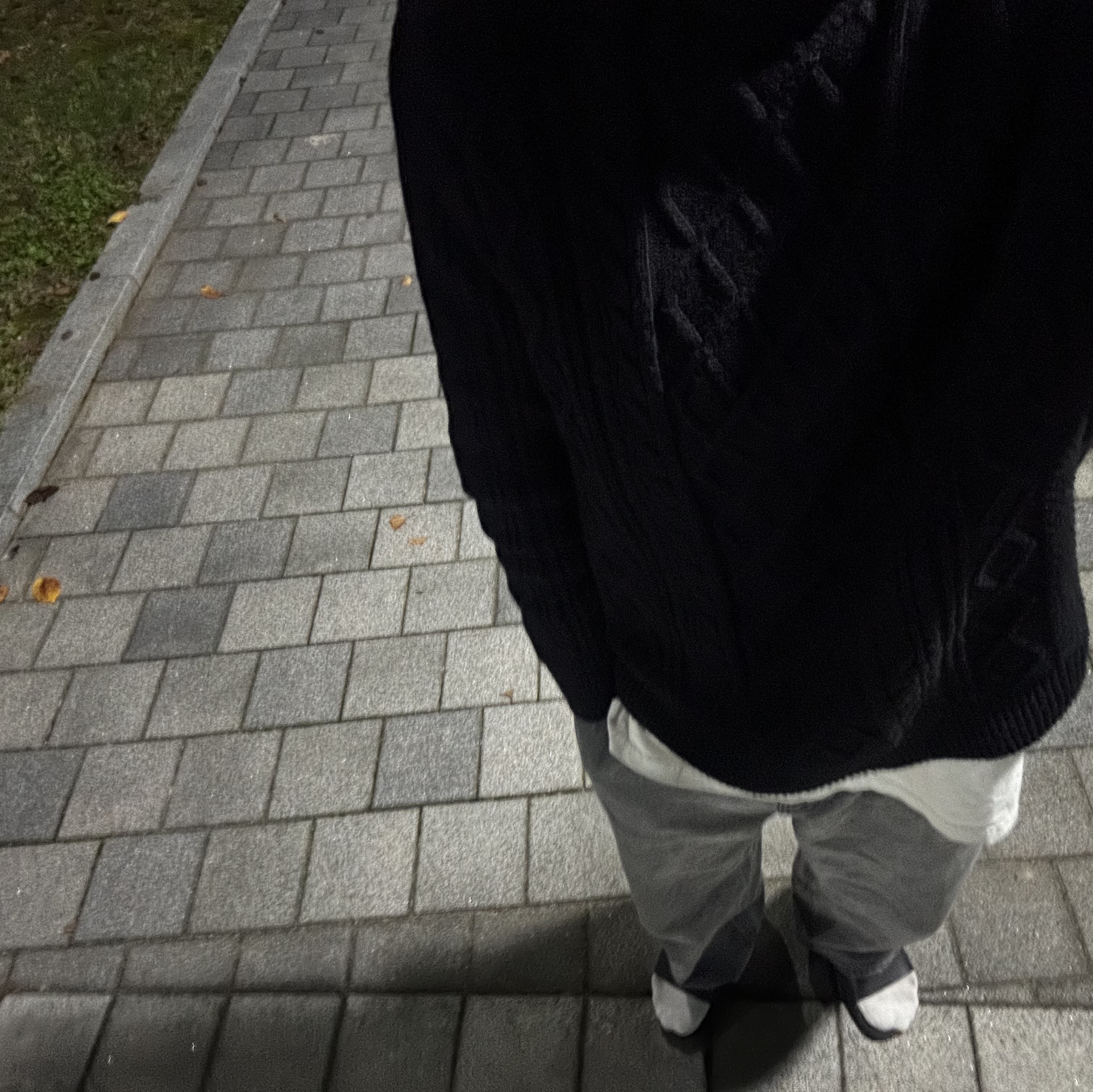 Nike Cable Knit LS Sweater Black - Asia 착용 스타일
