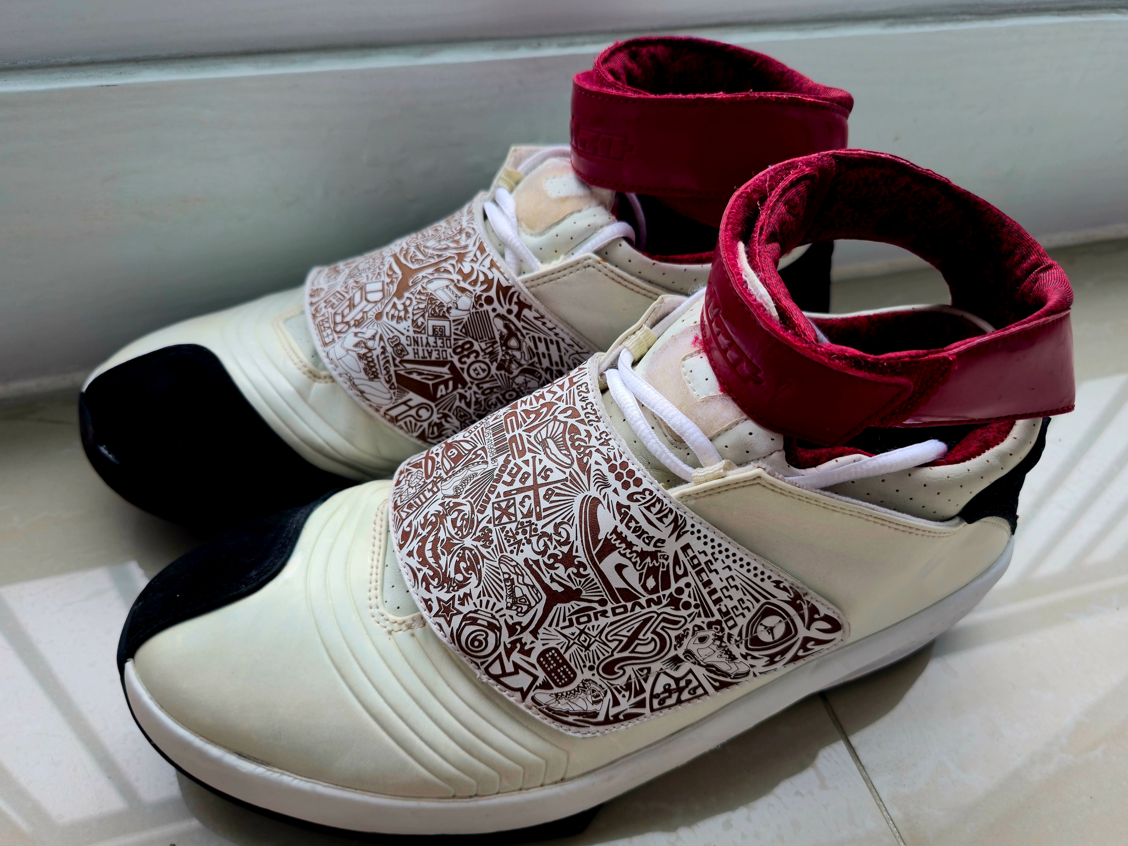 Jordan 20 OG White Laser 착용 스타일