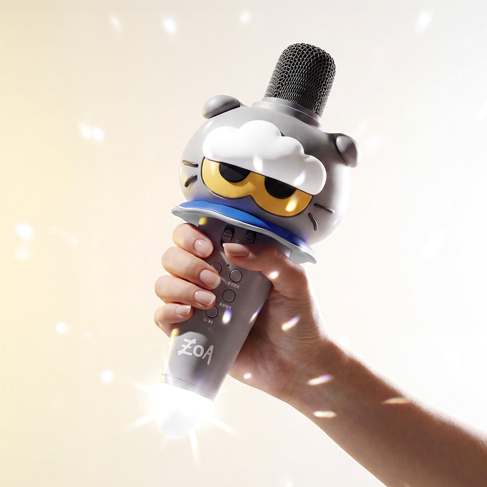 로이체 조앤프렌즈 충전식 블루투스 무선 노래방 마이크(Royche Zo & Friends Rechargeable Bluetooth Wireless Karaoke Microphone) - 2
