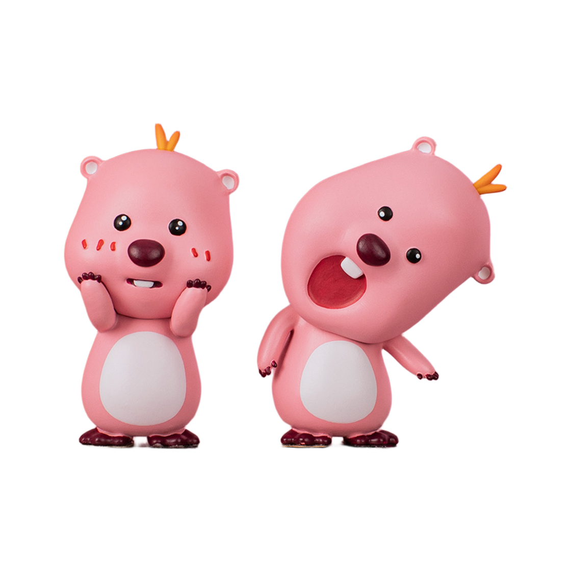 로이체 잔망루피 모니터 피규어 감격 & 둥절(Royche Zanmang Loopy Monitor Figure Moved & Baffled)