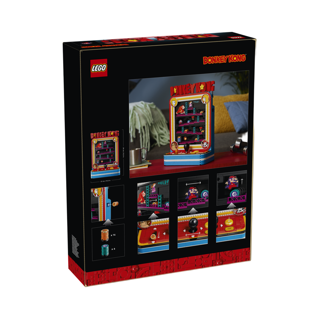 레고 슈퍼 마리오 동키콩 아케이드 게임(Lego Super Mario Donkey Kong Arcade) - 2