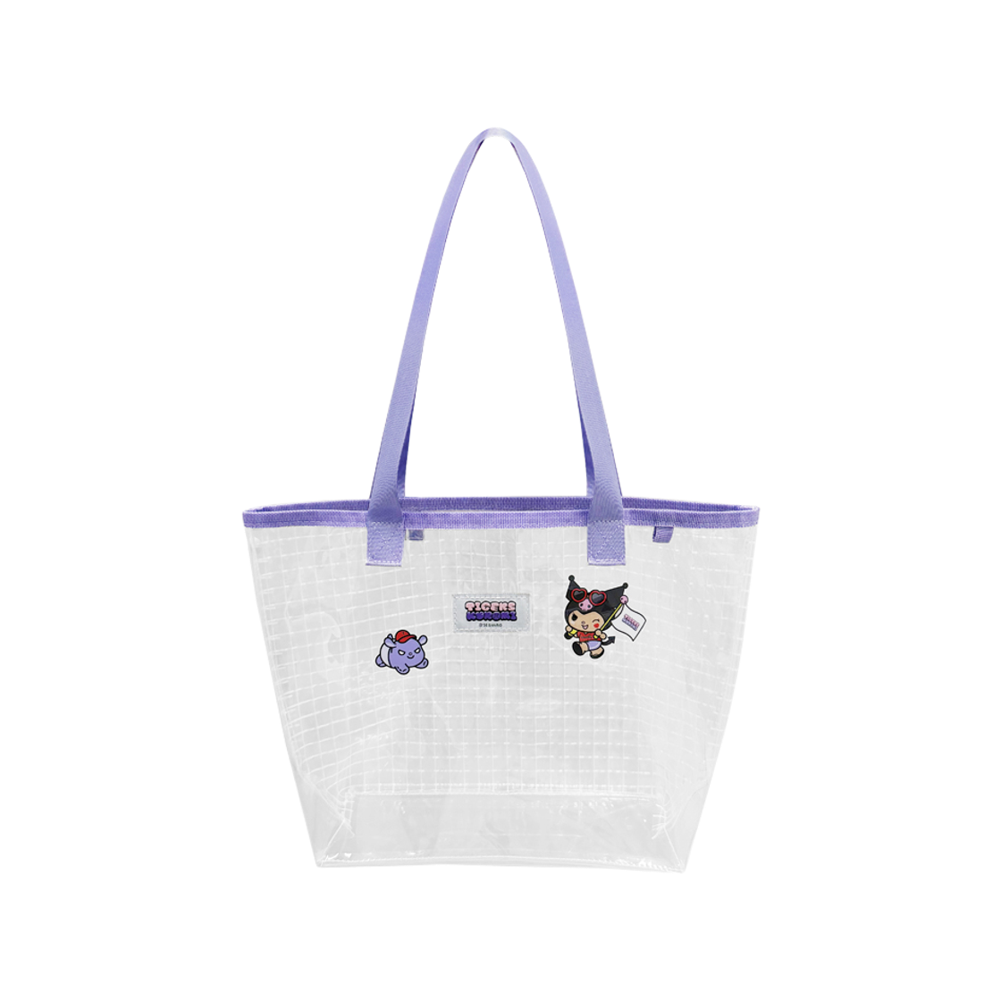 기아 타이거즈 x 쿠로미 PVC 비치백(Kia Tigers x Kuromi PVC Beach Bag) - 1