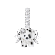 Yvmin Puppy Bowknot Hair Pin White - 26SS