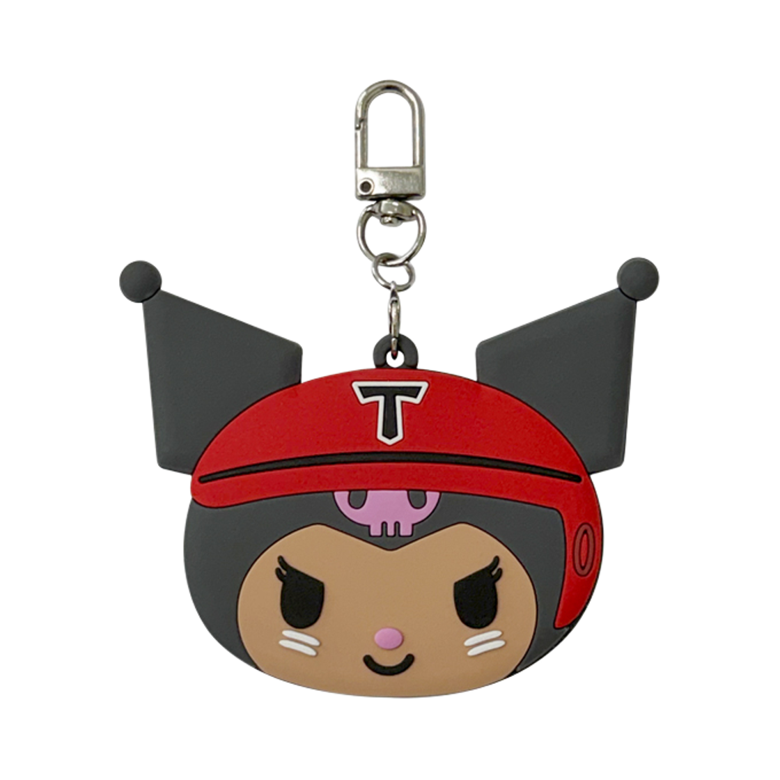 기아 타이거즈 x 쿠로미 거울 키링(Kia Tigers x Kuromi Mirror Keyring)