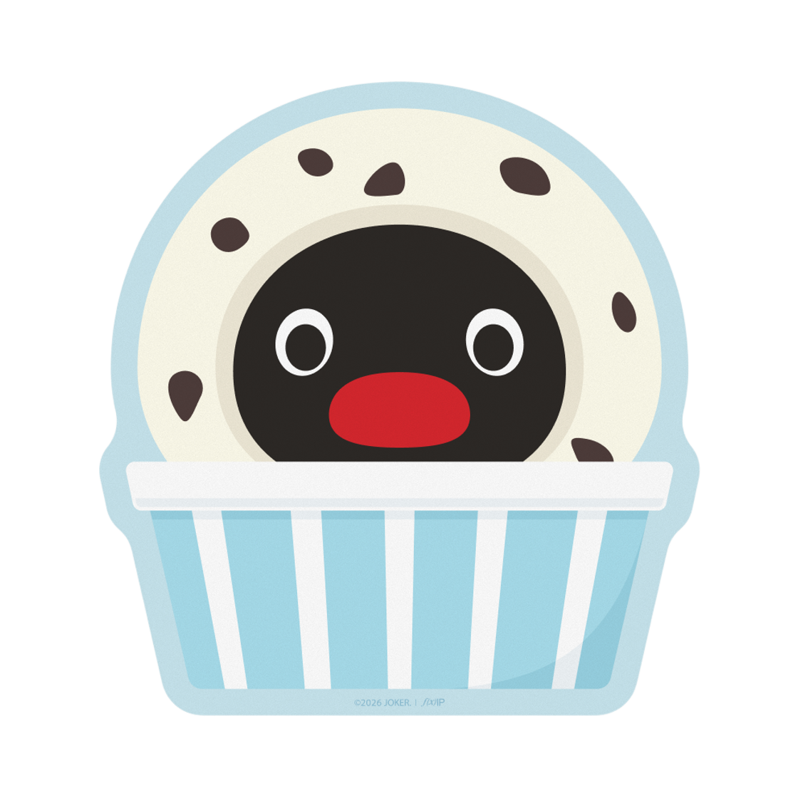 PCR-MPBL PINGU'S CREAMERY Mouse Pad - BLUE