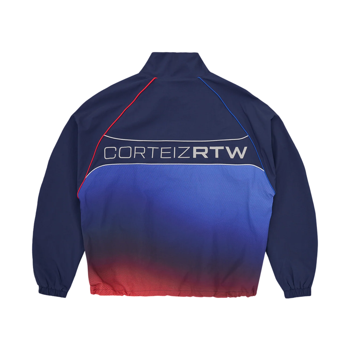 코르테이즈 프랑스 슈쿠 자켓 네이비 블루 레드(Corteiz France Shuku Jacket Navy Blue Red) - 2