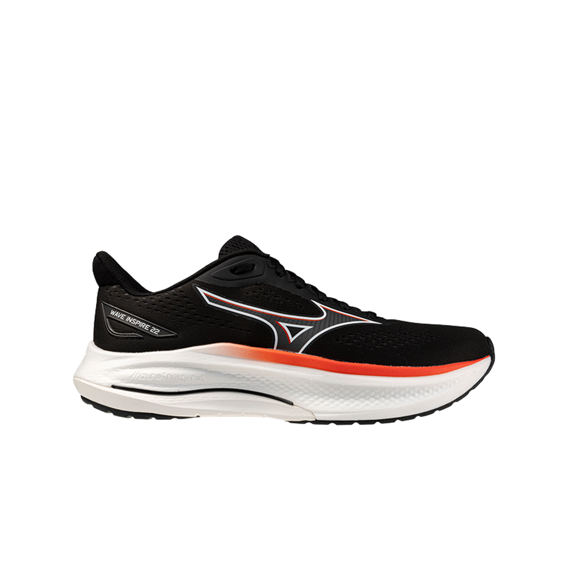 J1GC264405 Mizuno Wave Inspire 22 Black Quiet Shade