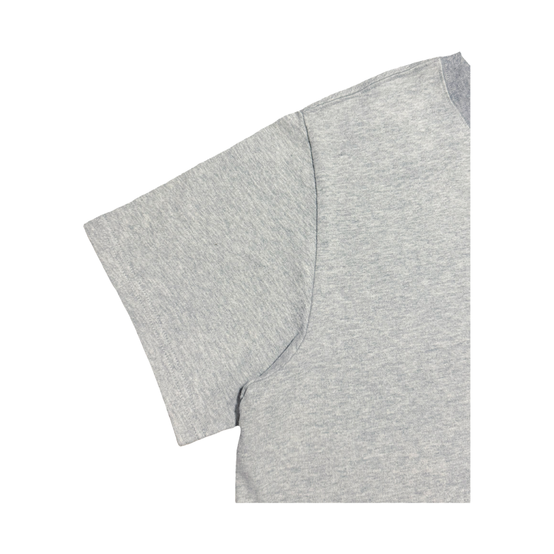 갈릭블루스 휴먼 X 풋프린트 아플리케 티셔츠 그레이(GARLICBLUES HUMAN X FOOTPRINT Appliqué T-Shirt Gray) - 5
