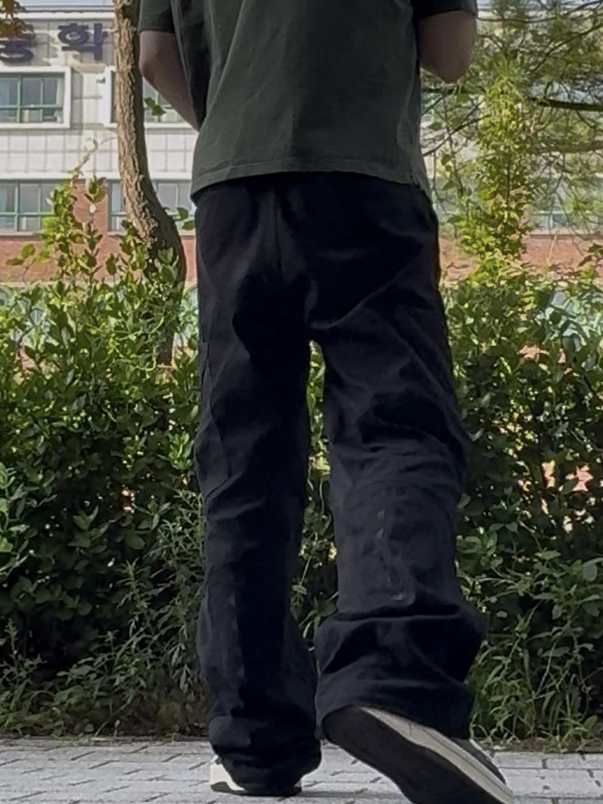 Ignota Core:15 Xylo Pocket Pants Black, Converse x Drkshdw Turbowpn Black Cream 착용 스타일