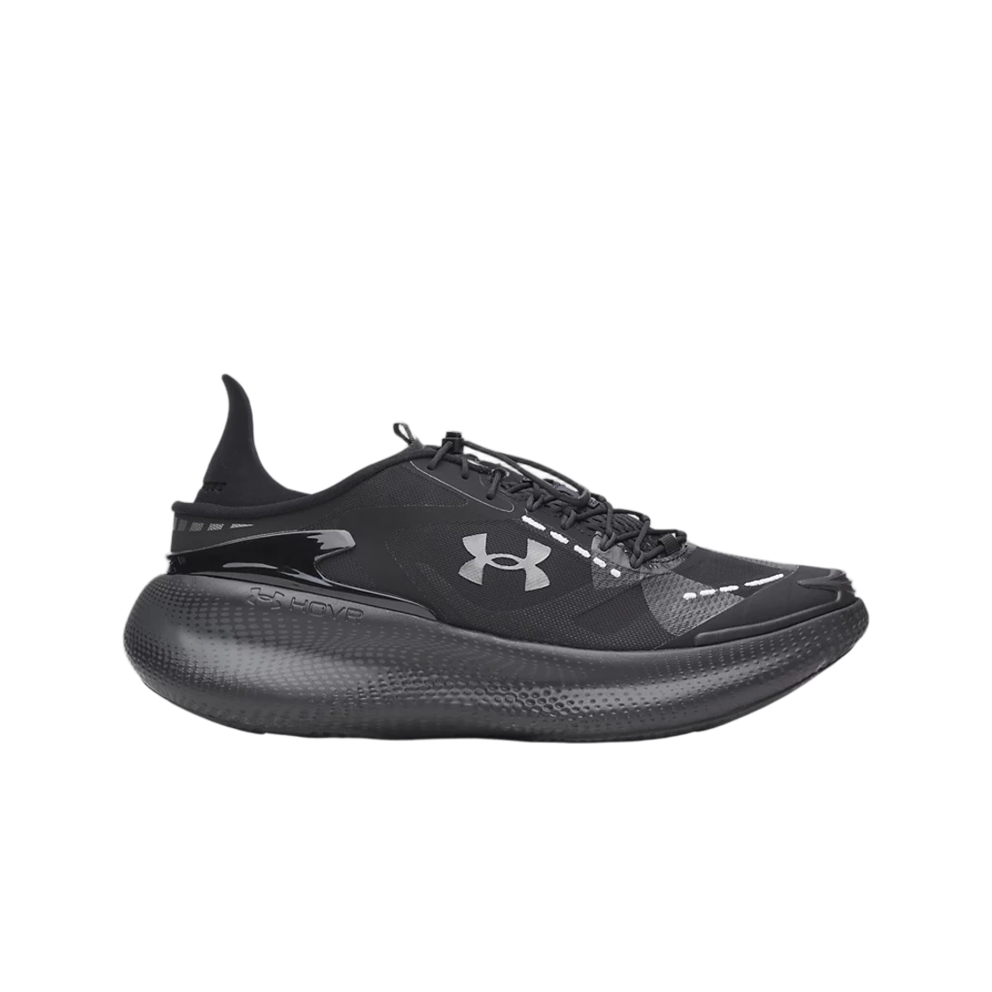 6006061-007 Under Armour UA Echo SlipSpeed Shoes Black Anthracite Metallic Black