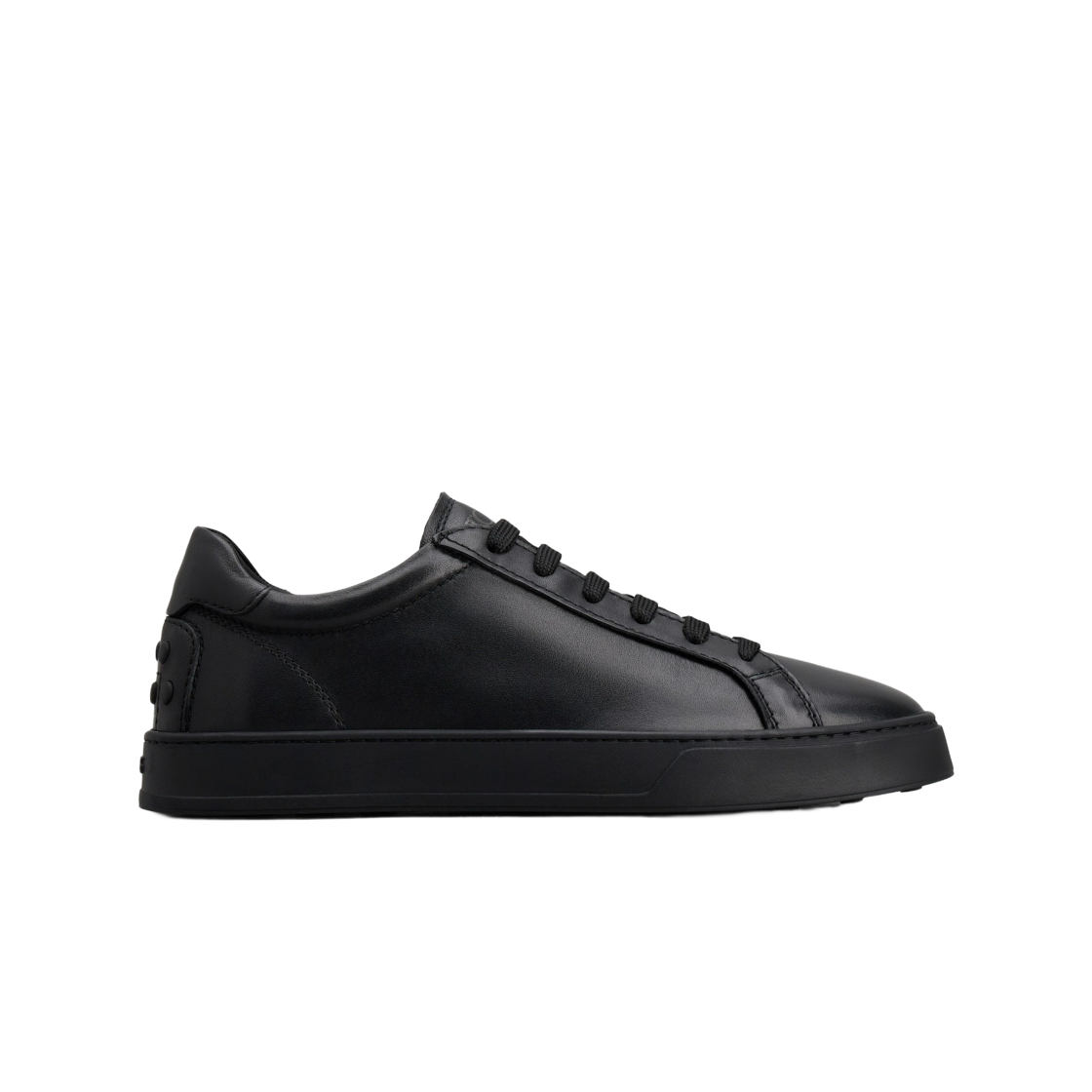 토즈 카프스킨 레더 어퍼 스니커즈 블랙(Tod's Calfskin Leather Upper Sneakers Black)